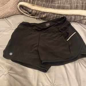 Black Athleta Girl Shorts